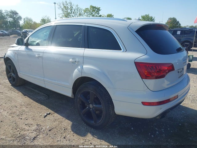 2015 Audi Q7 3.0t S Line Prestige მანქანა იყიდება აუქციონზე, vin: WA1DGAFEXFD009029, აუქციონის ნომერი: 45041495
