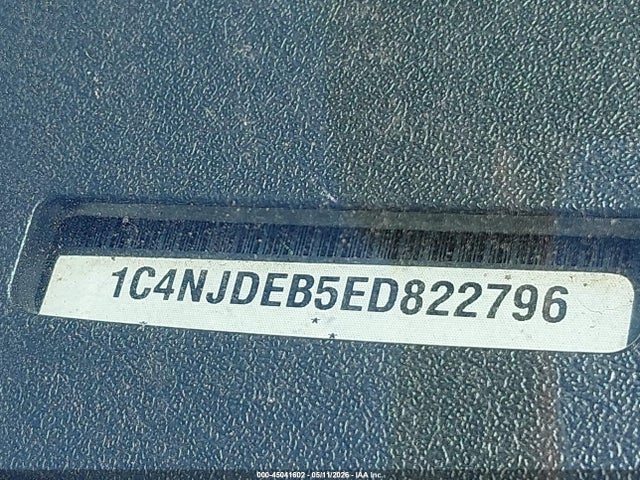 Aukcja sprzedaży 2014 Jeep Compass Latitude, vin: 1C4NJDEB5ED822796, numer aukcji: 45041602