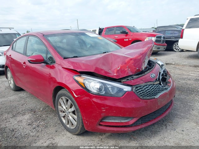 2014 Kia Forte Lx მანქანა იყიდება აუქციონზე, vin: KNAFX4A62E5218853, აუქციონის ნომერი: 45041603