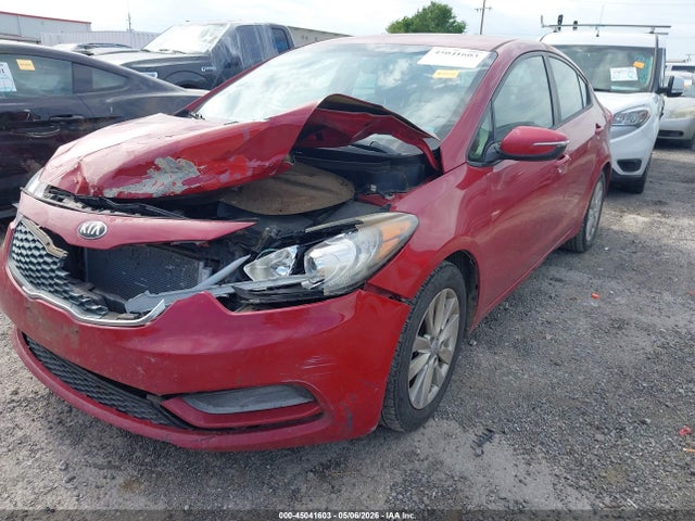2014 Kia Forte Lx მანქანა იყიდება აუქციონზე, vin: KNAFX4A62E5218853, აუქციონის ნომერი: 45041603