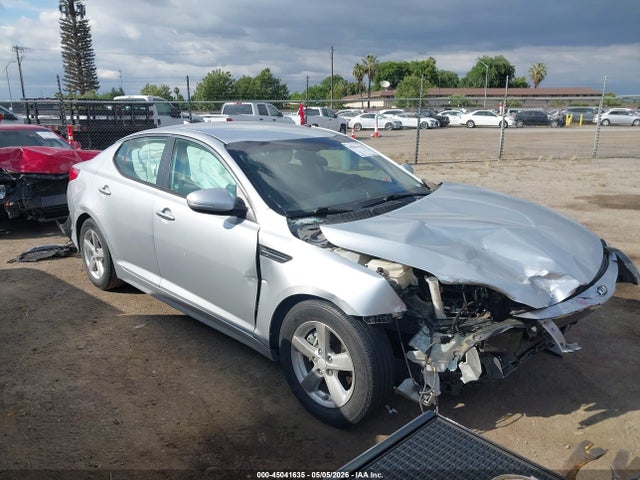 2015 Kia Optima Lx მანქანა იყიდება აუქციონზე, vin: 5XXGM4A74FG500059, აუქციონის ნომერი: 45041635