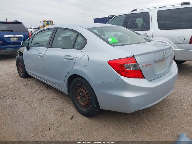45041661 :رقم المزاد ، 2HGFB2F53CH509889 vin ، 2012 Honda Civic Lx مزاد بيع