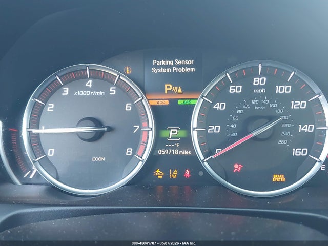 45041707 :رقم المزاد ، 19UUB3F6XKA000689 vin ، 2019 Acura Tlx Tech   A-spec Pkgs مزاد بيع