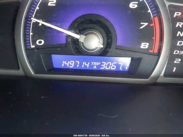 45041739 :رقم المزاد ، 2HGFA168X8H300843 vin ، 2008 Honda Civic Ex مزاد بيع