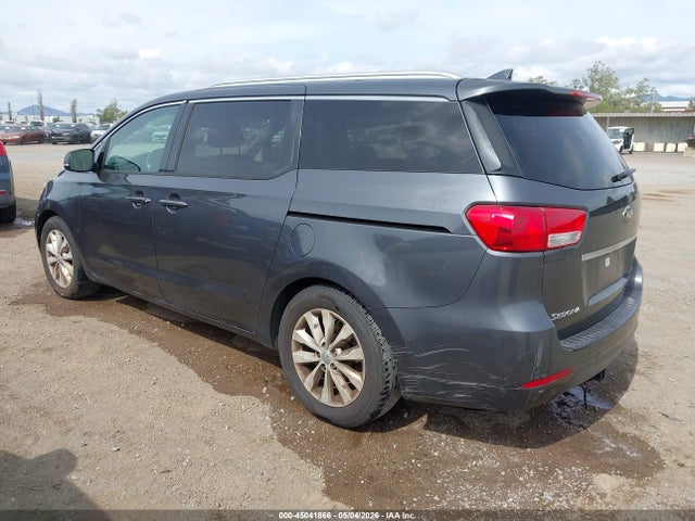 2016 Kia Sedona Ex მანქანა იყიდება აუქციონზე, vin: KNDMC5C13G6111496, აუქციონის ნომერი: 45041866