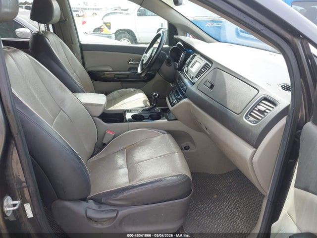 2016 Kia Sedona Ex მანქანა იყიდება აუქციონზე, vin: KNDMC5C13G6111496, აუქციონის ნომერი: 45041866