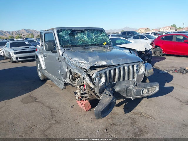 Продаж на аукціоні авто 2021 Jeep Wrangler Unlimited Sahara, vin: 1C4HJXEN5MW545126, номер лоту: 45041891