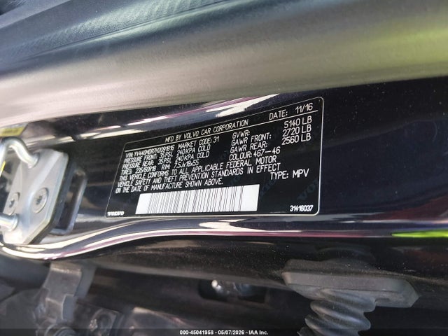 YV440MDR7H2091816 Volvo Xc60 T5 Dynamic