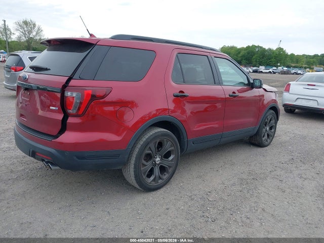45042021 :رقم المزاد ، 1FM5K8GT0JGA62470 vin ، 2018 Ford Explorer Sport مزاد بيع