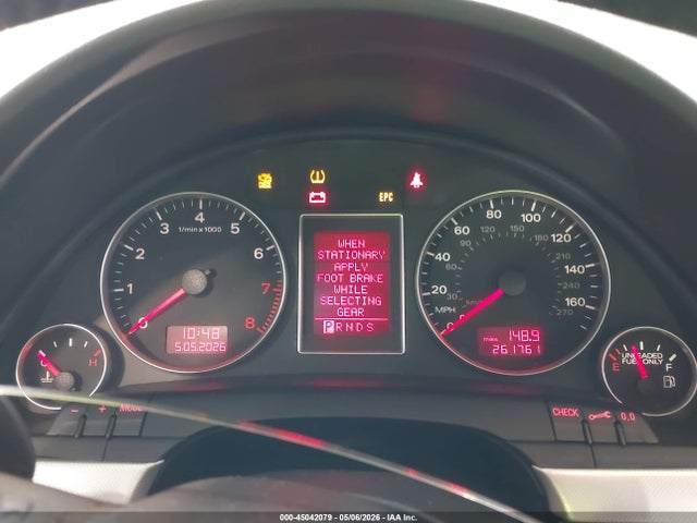 2008 Audi A4 2.0t მანქანა იყიდება აუქციონზე, vin: WAUDF78E78A128165, აუქციონის ნომერი: 45042079