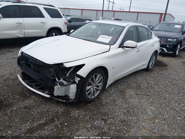 2014 Infiniti Q50 Premium მანქანა იყიდება აუქციონზე, vin: JN1BV7AP5EM673898, აუქციონის ნომერი: 45042131