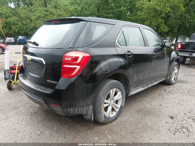 Aukcja sprzedaży 2016 Chevrolet Equinox Ls, vin: 2GNALBEK6G6238400, numer aukcji: 45042258