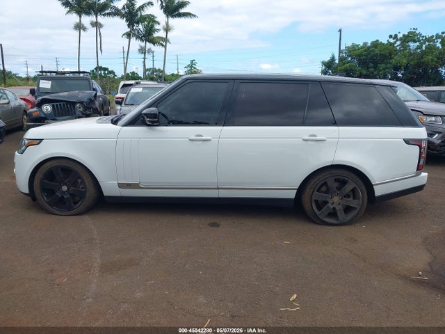 2015 Land Rover Range Rover 5.0l V8 Supercharged მანქანა იყიდება აუქციონზე, vin: SALGS3TF0FA226514, აუქციონის ნომერი: 45042280