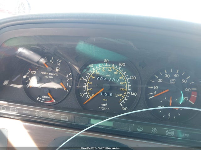 45042327 :رقم المزاد ، WDBCA25E9LA500732 vin ، 1990 Mercedes-benz 300 Sel مزاد بيع