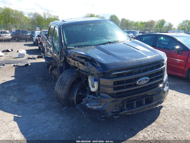 2021 Ford F-150 Lariat მანქანა იყიდება აუქციონზე, vin: 1FTEW1EP4MFA63380, აუქციონის ნომერი: 45042346
