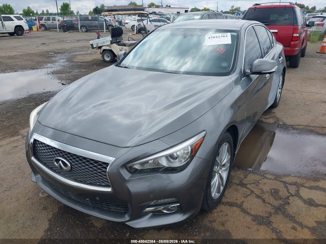 2016 Infiniti Q50 3.0t Premium მანქანა იყიდება აუქციონზე, vin: JN1EV7AP4GM306250, აუქციონის ნომერი: 45042384