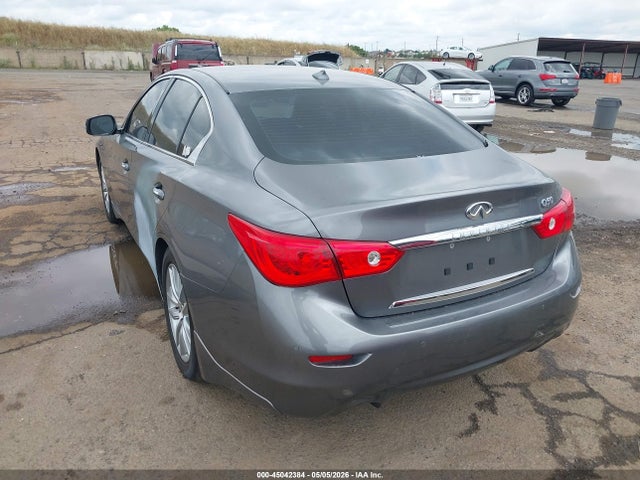 2016 Infiniti Q50 3.0t Premium მანქანა იყიდება აუქციონზე, vin: JN1EV7AP4GM306250, აუქციონის ნომერი: 45042384