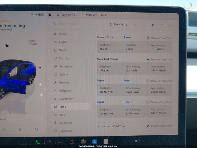 45042404 :رقم المزاد ، 7SAYGDEE1PA147708 vin ، 2023 Tesla Model Y Awd/long Range Dual Motor All-wheel Drive مزاد بيع