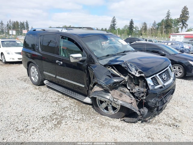 Auction sale of the 2013 Nissan Armada Platinum, vin: 5N1BA0NC5DN609923, lot number: 45042413