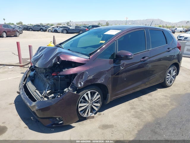 45042509 :رقم المزاد ، 3HGGK5H86FM749148 vin ، 2015 Honda Fit Ex/ex-l مزاد بيع