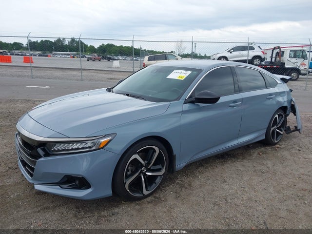 2022 Honda Accord Sport მანქანა იყიდება აუქციონზე, vin: 1HGCV1F3XNA059176, აუქციონის ნომერი: 45042530
