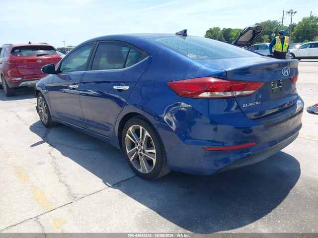 Продаж на аукціоні авто 2017 Hyundai Elantra Limited, vin: 5NPD84LF6HH058131, номер лоту: 45042536