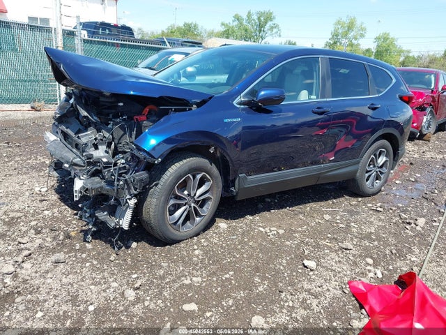 Aukcja sprzedaży 2021 Honda Cr-v Hybrid Ex-l, vin: 7FART6H84ME013745, numer aukcji: 45042553