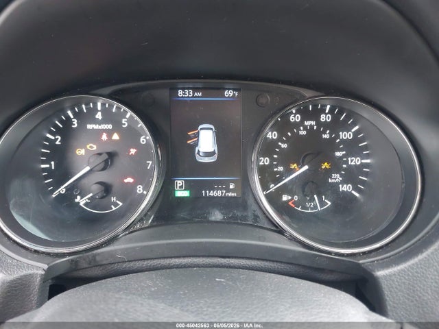 2019 Nissan Rogue Sv მანქანა იყიდება აუქციონზე, vin: KNMAT2MT4KP536102, აუქციონის ნომერი: 45042563