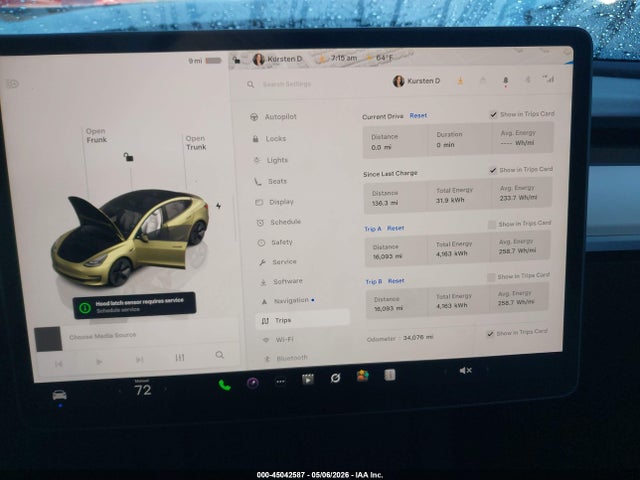 Tesla Model 3 Rear-wheel Drive 2023 5YJ3E1EA8PF661339 Image 7