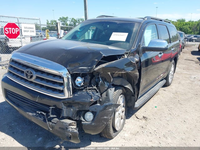 2015 Toyota Sequoia Platinum 5.7l V8 მანქანა იყიდება აუქციონზე, vin: 5TDDW5G15FS112360, აუქციონის ნომერი: 45042607
