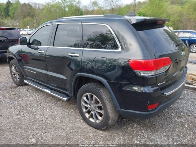 2015 Jeep Grand Cherokee Limited მანქანა იყიდება აუქციონზე, vin: 1C4RJFBG3FC911657, აუქციონის ნომერი: 45042617