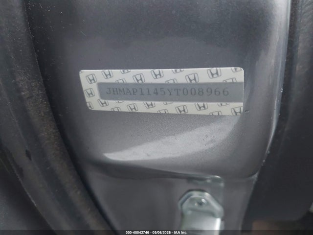 Aukcja sprzedaży 2000 Honda S2000, vin: JHMAP1145YT008966, numer aukcji: 45042746