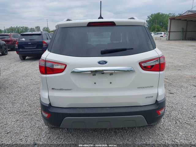 Auction sale of the 2021 Ford Ecosport Titanium, vin: MAJ6S3KL4MC439354, lot number: 45042791