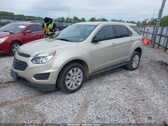 2016 Chevrolet Equinox Ls მანქანა იყიდება აუქციონზე, vin: 2GNALBEK9G1129796, აუქციონის ნომერი: 45042950