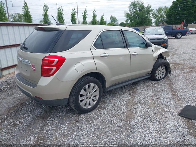 2016 Chevrolet Equinox Ls მანქანა იყიდება აუქციონზე, vin: 2GNALBEK9G1129796, აუქციონის ნომერი: 45042950