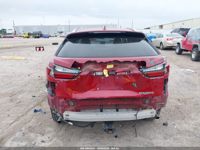 45043031 :رقم المزاد ، 2T2ZZMCAXGC006750 vin ، 2016 Lexus Rx 350 مزاد بيع
