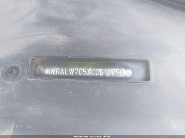 Aukcja sprzedaży 2012 Bmw 640i, vin: WBALW7C5XCC618759, numer aukcji: 45043087