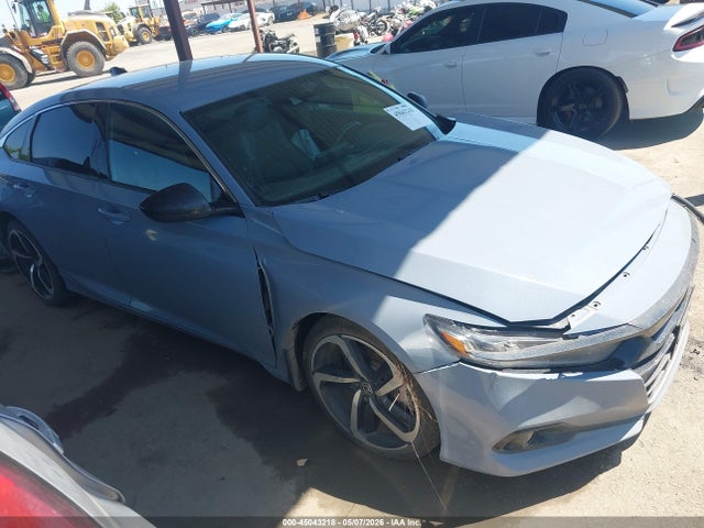 2021 Honda Accord Sport მანქანა იყიდება აუქციონზე, vin: 1HGCV1F37MA114004, აუქციონის ნომერი: 45043218