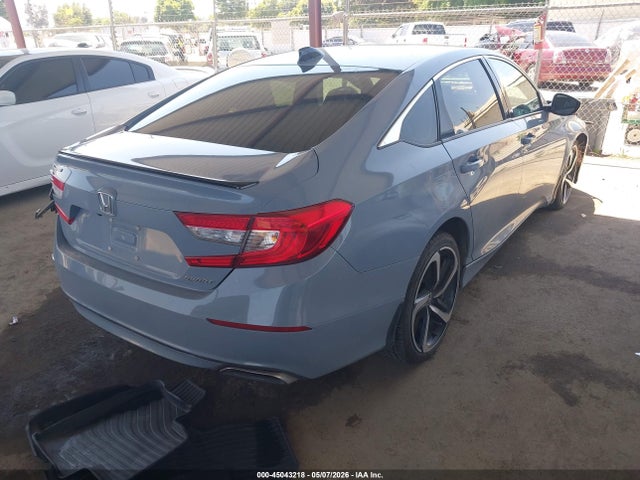 2021 Honda Accord Sport მანქანა იყიდება აუქციონზე, vin: 1HGCV1F37MA114004, აუქციონის ნომერი: 45043218