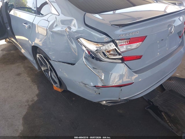 2021 Honda Accord Sport მანქანა იყიდება აუქციონზე, vin: 1HGCV1F37MA114004, აუქციონის ნომერი: 45043218