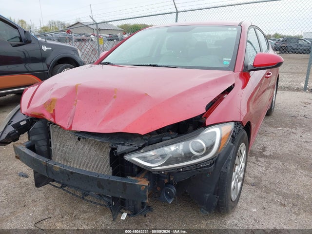 2017 Hyundai Elantra Se მანქანა იყიდება აუქციონზე, vin: KMHD74LF9HU097896, აუქციონის ნომერი: 45043231