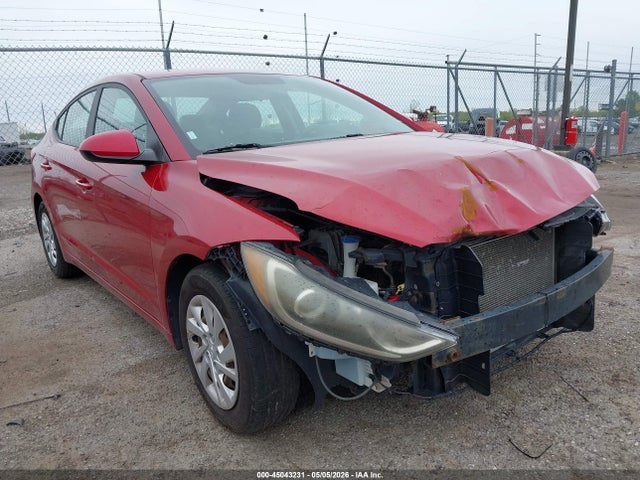 2017 Hyundai Elantra Se მანქანა იყიდება აუქციონზე, vin: KMHD74LF9HU097896, აუქციონის ნომერი: 45043231