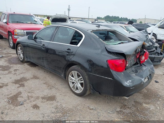 2012 Infiniti G37 Journey მანქანა იყიდება აუქციონზე, vin: JN1CV6AP0CM626144, აუქციონის ნომერი: 45043273