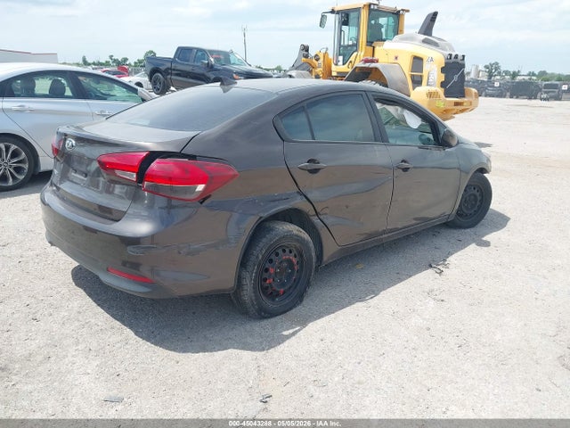 2017 Kia Forte Lx მანქანა იყიდება აუქციონზე, vin: 3KPFK4A72HE025962, აუქციონის ნომერი: 45043288