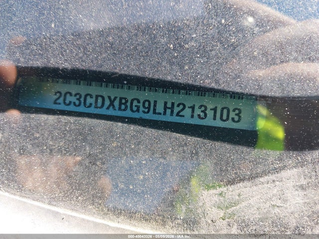 Aukcja sprzedaży 2020 Dodge Charger Sxt Rwd, vin: 2C3CDXBG9LH213103, numer aukcji: 45043326