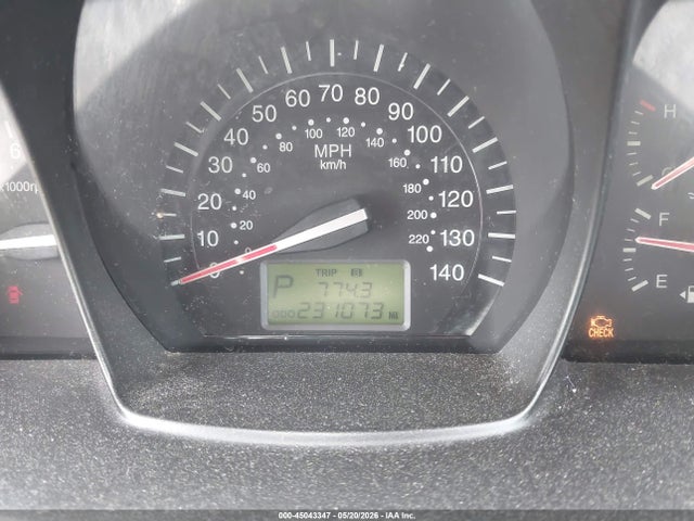 Продажа на аукционе авто 2009 Kia Spectra Ex, vin: KNAFE221295618804, номер лота: 45043347