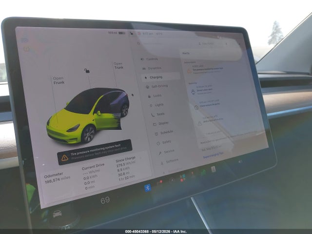 Aukcja sprzedaży 2020 Tesla Model Y Long Range Dual Motor All-wheel Drive, vin: 5YJYGDEE5LF015707, numer aukcji: 45043368