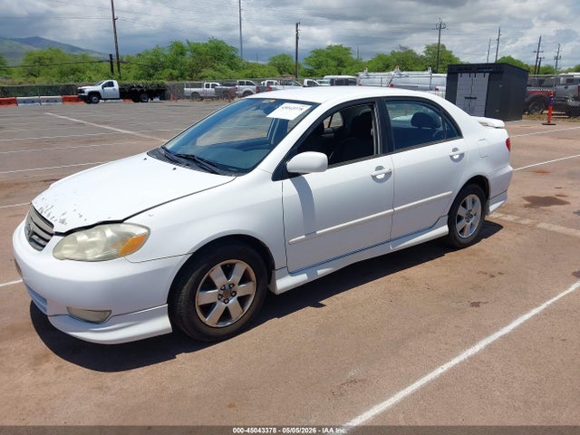 2004 Toyota Corolla S მანქანა იყიდება აუქციონზე, vin: 1NXBR38E94Z294136, აუქციონის ნომერი: 45043378