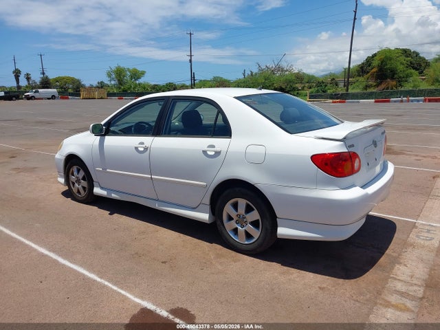 2004 Toyota Corolla S მანქანა იყიდება აუქციონზე, vin: 1NXBR38E94Z294136, აუქციონის ნომერი: 45043378