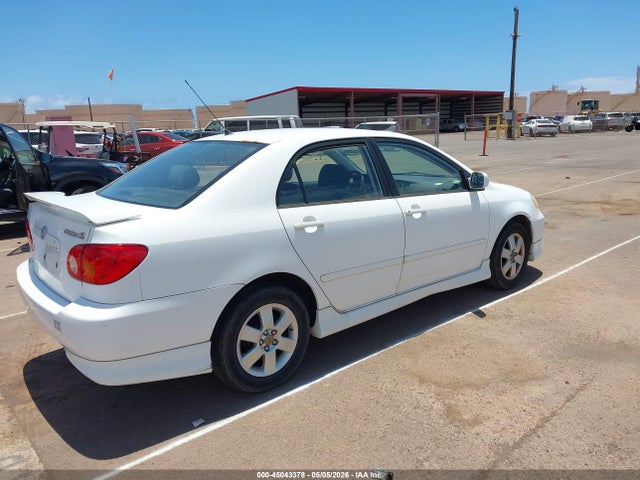 2004 Toyota Corolla S მანქანა იყიდება აუქციონზე, vin: 1NXBR38E94Z294136, აუქციონის ნომერი: 45043378